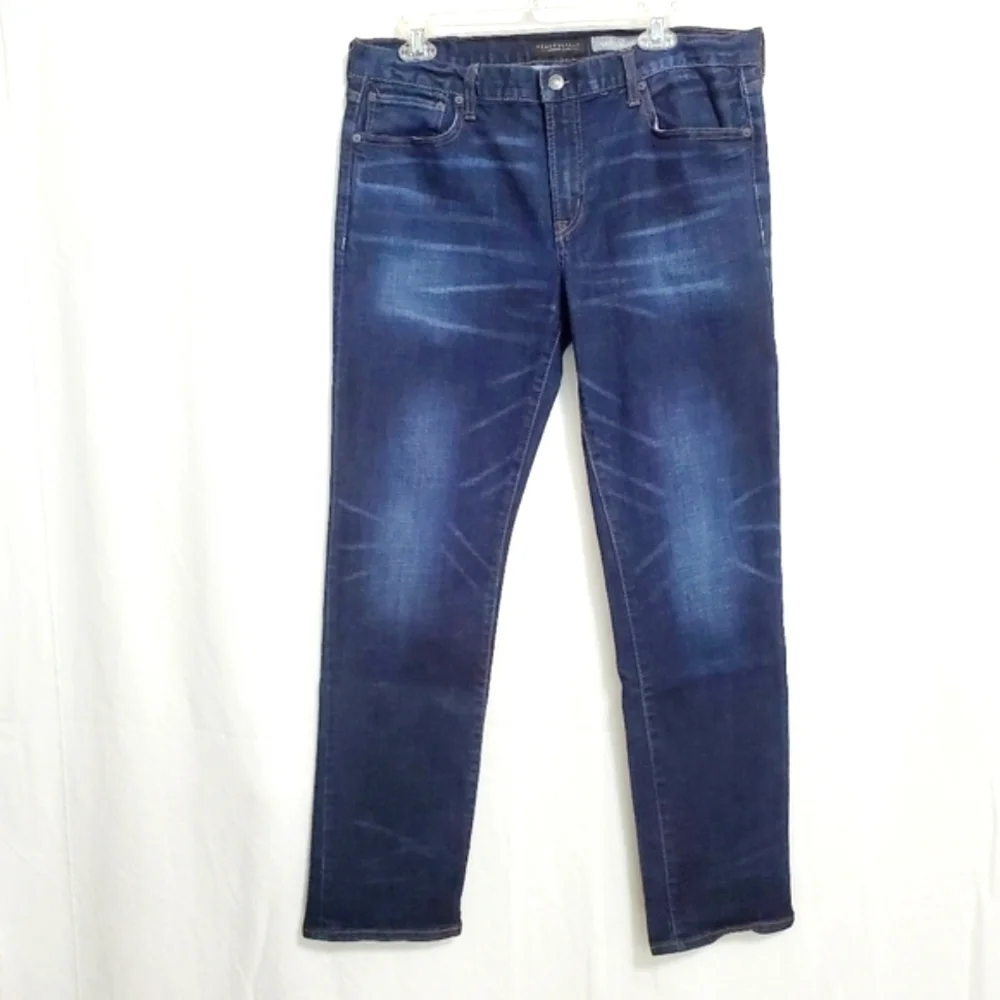 Aeropostale Mens Slim Straight Jeans 34 Waist